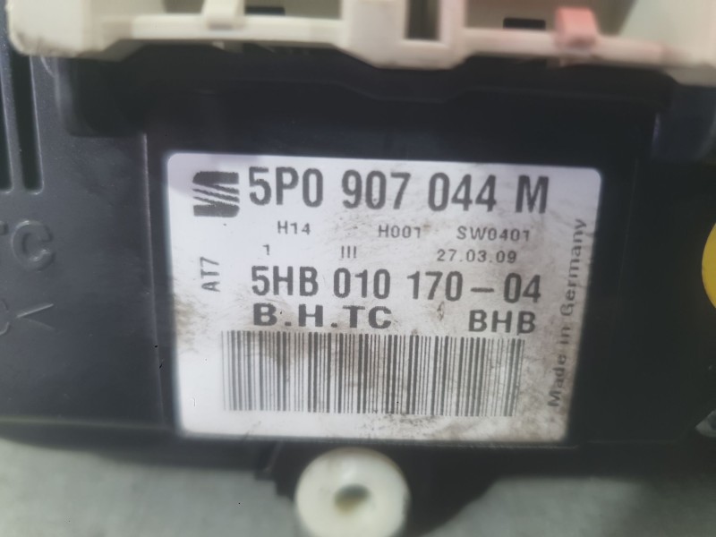 Recambio de mando climatizador para seat leon (1p1) 1.9 tdi referencia OEM IAM 1P0907044 1P0907044 1UQ 