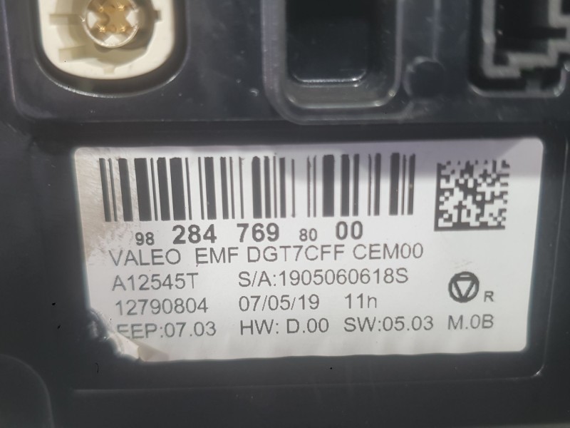 Recambio de sistema navegacion gps para peugeot 308 ii (lb_, lp_, lw_, lh_, l3_) 1.5 bluehdi 100 referencia OEM IAM   