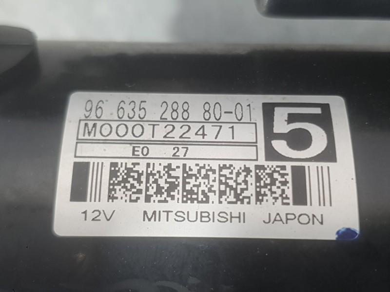 Recambio de motor arranque para peugeot 3008 i monospace (0u_) 1.6 hdi referencia OEM IAM 5802Z8 5802EG 