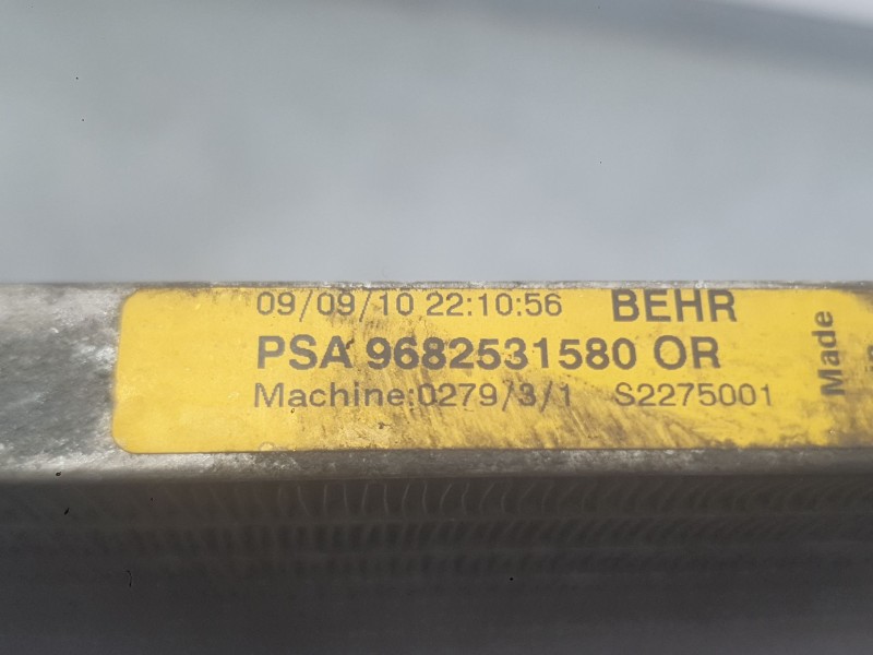 Recambio de condensador / radiador aire acondicionado para peugeot 3008 i monospace (0u_) 1.6 hdi referencia OEM IAM 6455GH  