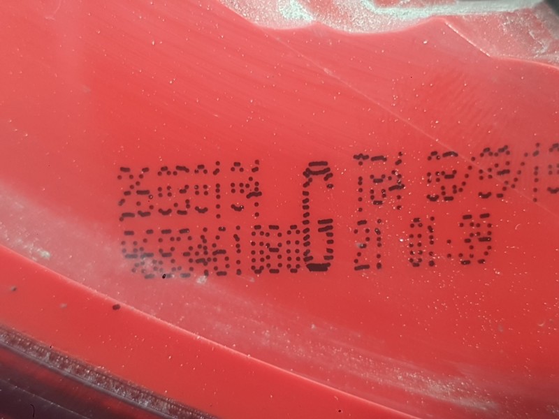 Recambio de piloto trasero izquierdo interior para peugeot 3008 i monospace (0u_) 1.6 hdi referencia OEM IAM 6350HE  