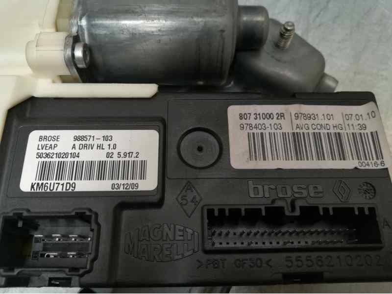 Recambio de elevalunas delantero izquierdo para renault laguna grandtour iii dynamique tomtom referencia OEM IAM 807310002R 9885