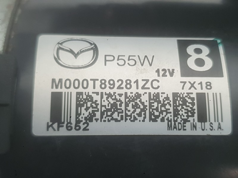 Recambio de motor arranque para mazda 3 lim. () black tech edition referencia OEM IAM M000T89281ZC  