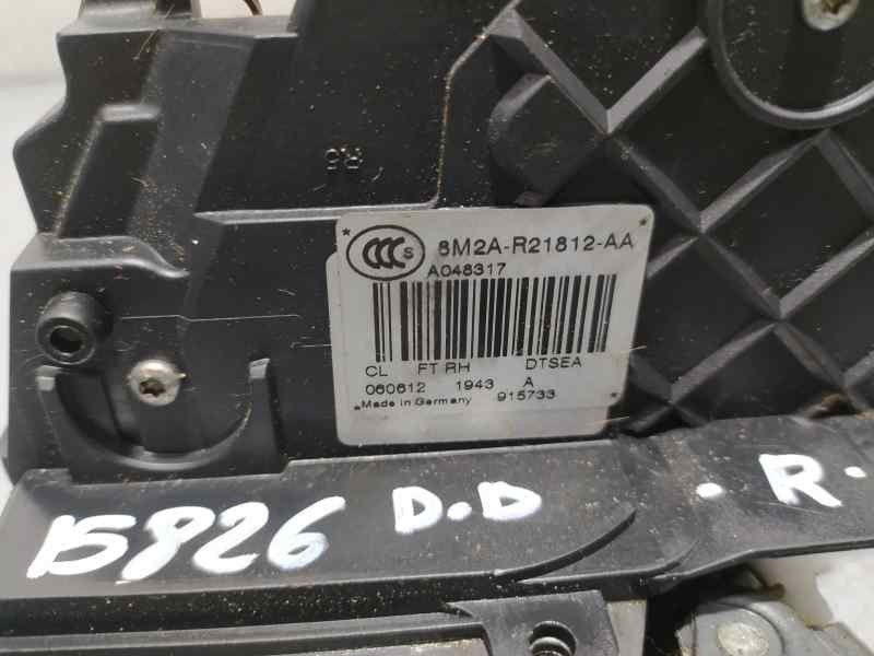 Recambio de cerradura puerta delantera derecha para ford s-max (ca1) trend (03.2010) referencia OEM IAM 8M2AR21812AA  6 PINES