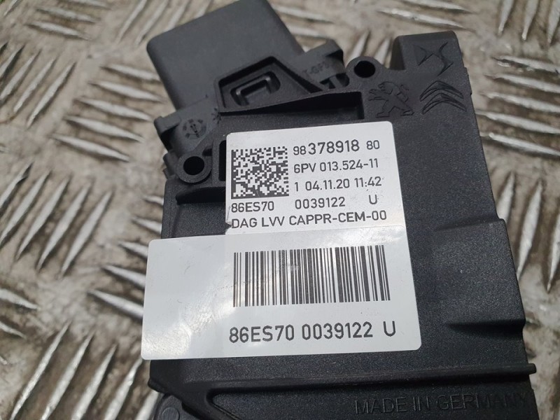 Recambio de potenciometro pedal para peugeot 2008 (p1) gt line referencia OEM IAM 9837891880 86ES700039122 