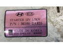 Recambio de motor arranque para kia sportage iii (sl) 1.7 crdi referencia OEM IAM 361002A830  