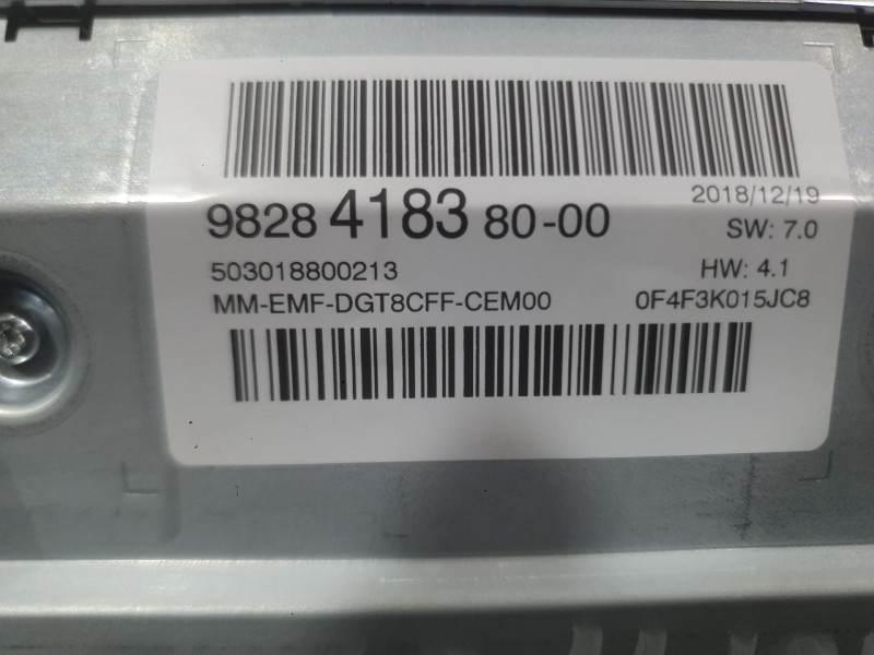 Recambio de sistema navegacion gps para peugeot 3008 ii suv (mc_, mr_, mj_, m4_) 1.5 bluehdi 130 referencia OEM IAM   