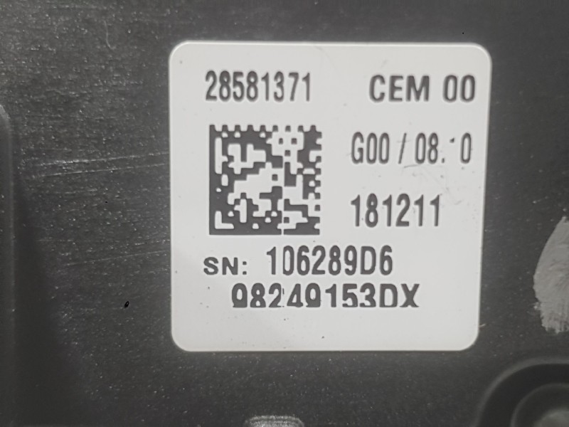 Recambio de mando climatizador para peugeot 3008 ii suv (mc_, mr_, mj_, m4_) 1.5 bluehdi 130 referencia OEM IAM 98106111ZD  