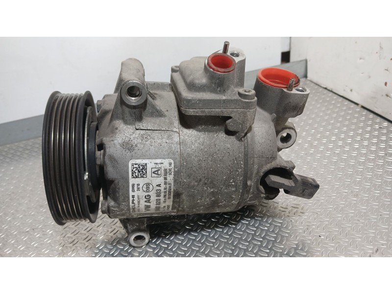 Recambio de compresor aire acondicionado para volkswagen polo v (6r1, 6c1) 1.6 tdi referencia OEM IAM 5N0820803C  