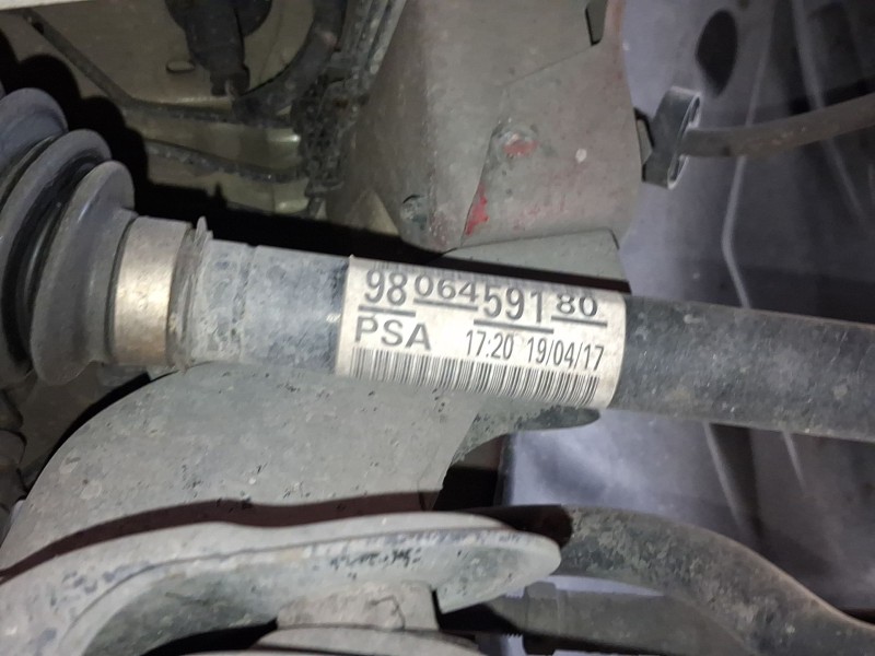 Recambio de transmision delantera izquierda para citroën c3 iii (sx) 1.6 bluehdi 75 referencia OEM IAM 1613229680 3272LG 