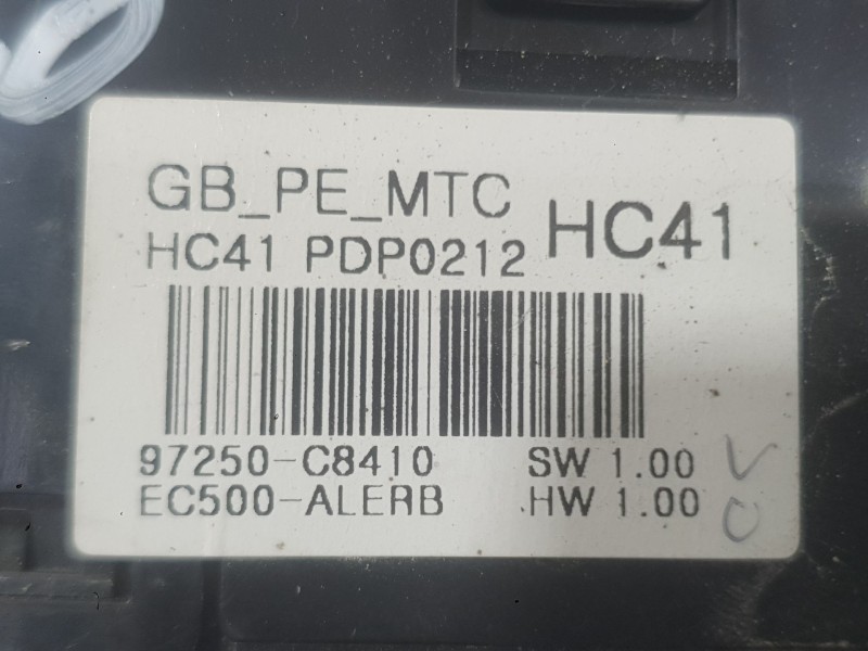Recambio de mando calefaccion / aire acondicionado para hyundai i20 ii (gb, ib) 1.2 referencia OEM IAM 97250C8010SDH  