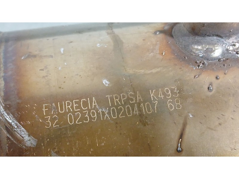 Recambio de filtro de particulas para peugeot 3008 i monospace (0u_) 1.6 hdi referencia OEM IAM 173833 1731JT K493