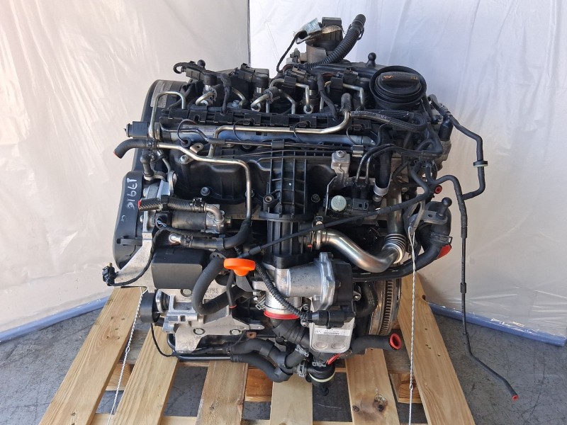 Recambio de motor completo para volkswagen polo v (6r1, 6c1) 1.6 tdi referencia OEM IAM CAYB 03L100090Q 