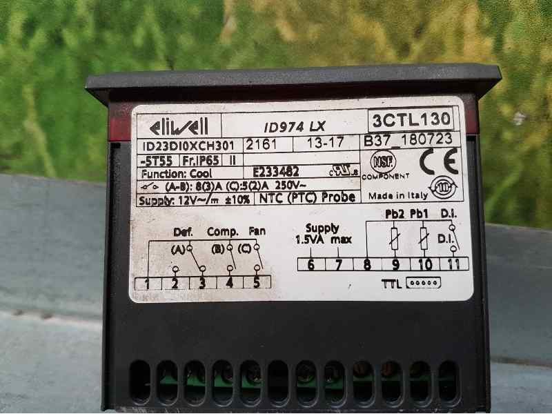 Recambio de termostato para citroën berlingo cuadro l2 referencia OEM IAM 3CTL130 ELIWELL DEL ISOTERMO