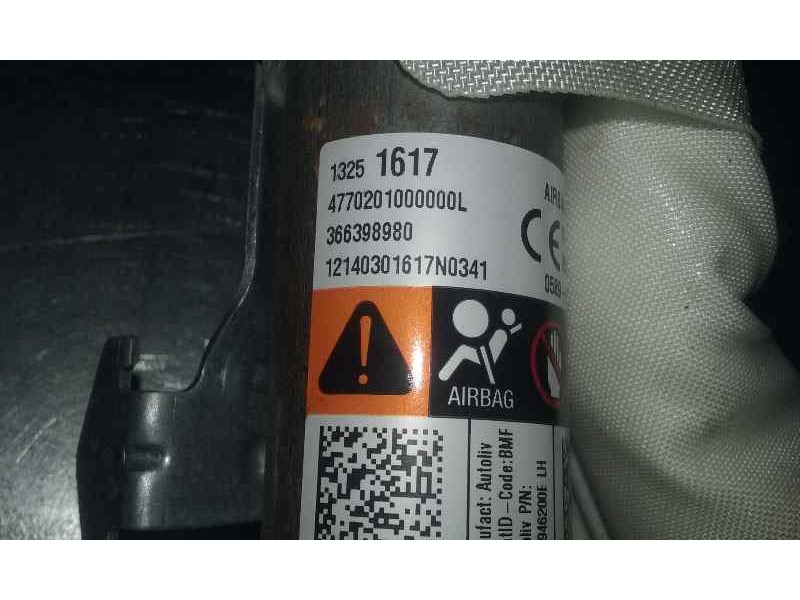 Recambio de airbag cortina delantero izquierdo para opel astra j sports tourer sportive referencia OEM IAM   AITOLIV