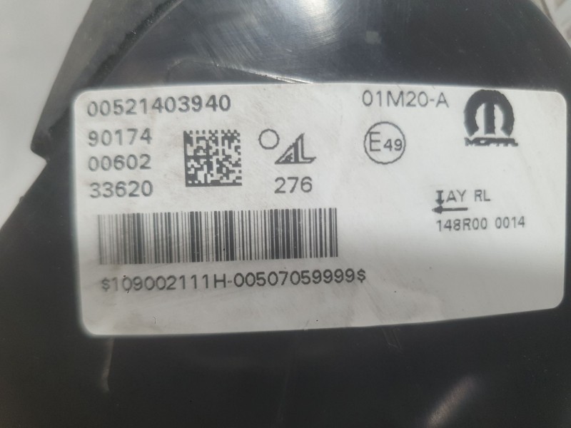 Recambio de piloto delantero derecho para fiat 500e (332_) elektro 3+1 (fa1) referencia OEM IAM 52227076 LUZ DIURNA 