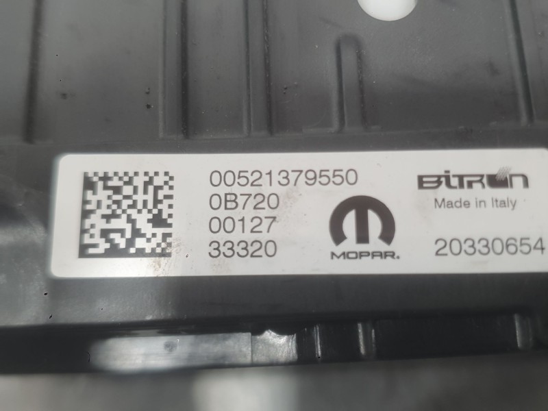 Recambio de potenciometro pedal para fiat 500e (332_) elektro 3+1 (fa1) referencia OEM IAM 52137955  
