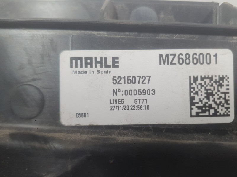 Recambio de electroventilador para fiat 500e (332_) elektro 3+1 (fa1) referencia OEM IAM 52231201  