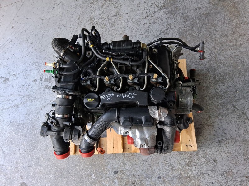 Recambio de motor completo para peugeot 3008 i monospace (0u_) 1.6 hdi referencia OEM IAM 9HZ 0139VT 0135QE
