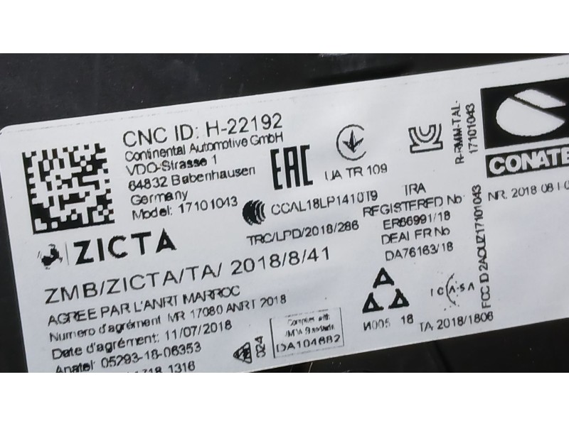 Recambio de cuadro instrumentos para seat arona style edition referencia OEM IAM 6F0920740A  