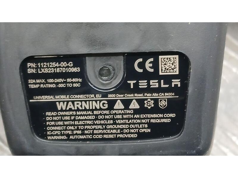 Recambio de cable para tesla model 3 (5yj3) ev referencia OEM IAM 112125400G CABLE CARGA DE BATERIA HIBRIDA LXS13187010963