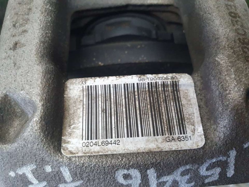 Recambio de pinza freno trasera izquierda para peugeot 5008 gt referencia OEM IAM 9819060880 0204L69442 ELECTRICA