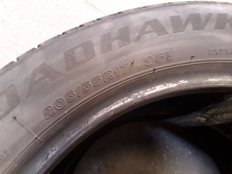 Recambio de neumatico pareja para neumaticos reutilizados - referencia OEM IAM 205551795V FIRESTONE 205/55/17/95V