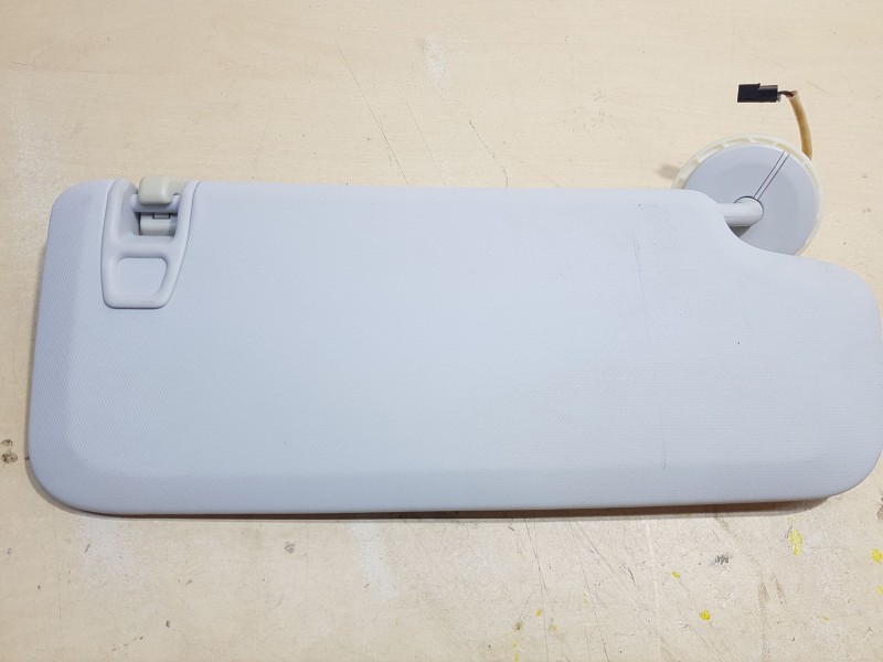 Recambio de parasol izquierdo para opel crossland x excellence referencia OEM IAM YQ005552TI  