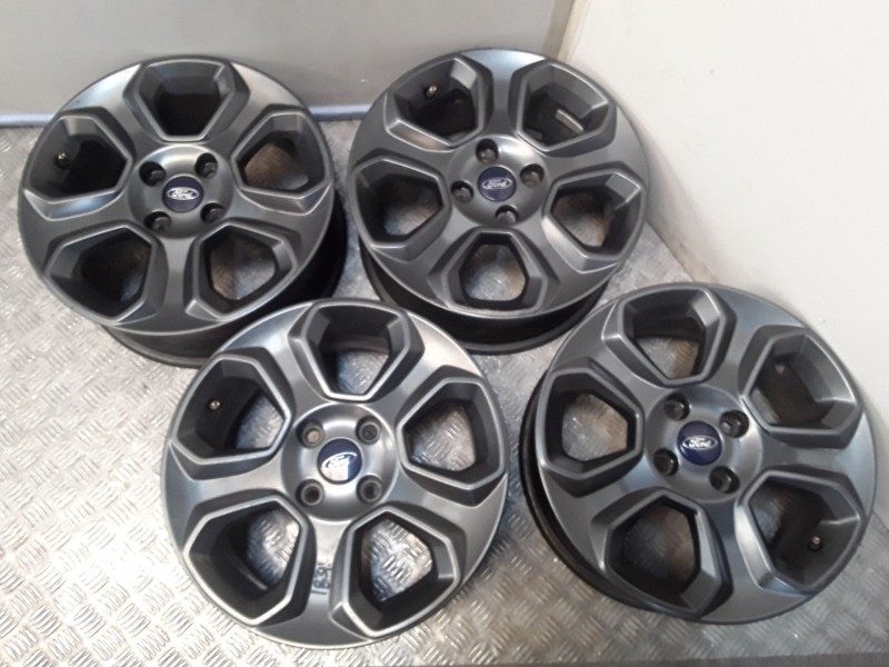 Recambio de juego llantas aluminio para ford ecosport 1.5 ecoblue tdci referencia OEM IAM 6.5X16 4 TORN ET37.5 ALUMINIO 