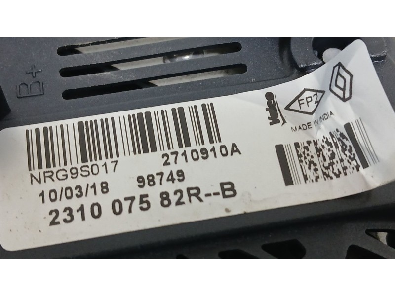 Recambio de alternador para dacia sandero ii (b8_) 1.0 sce 75 (b8jc, b8jd) referencia OEM IAM 231000387R  