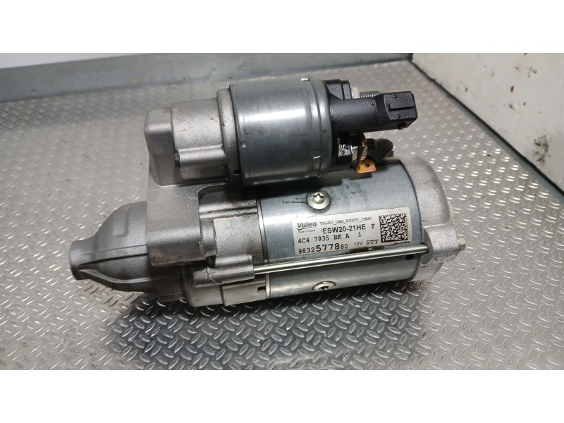 Recambio de motor arranque para ds ds 7 crossback (j4_, jr_, jc_) 1.5 bluehdi 130 (jcyhzj, jcyhzr) referencia OEM IAM 9832577880
