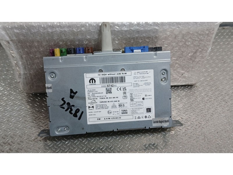 Recambio de sistema audio / radio para ds ds 7 crossback (j4_, jr_, jc_) 1.5 bluehdi 130 (jcyhzj, jcyhzr) referencia OEM IAM   