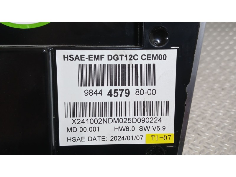 Recambio de sistema navegacion gps para ds ds 7 crossback (j4_, jr_, jc_) 1.5 bluehdi 130 (jcyhzj, jcyhzr) referencia OEM IAM   
