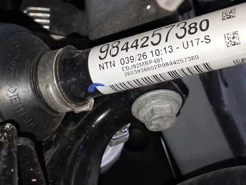 Recambio de transmision delantera izquierda para fiat 600 (364) 1.2 t hybrid referencia OEM IAM 9844257380  