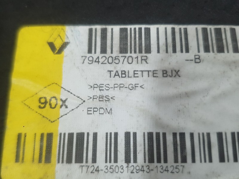 Recambio de bandeja trasera para dacia sandero iii 1.0 tce 90 referencia OEM IAM 794201228R  