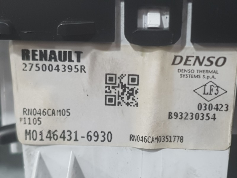 Recambio de mando calefaccion / aire acondicionado para dacia sandero iii 1.0 tce 90 referencia OEM IAM 275004395R  