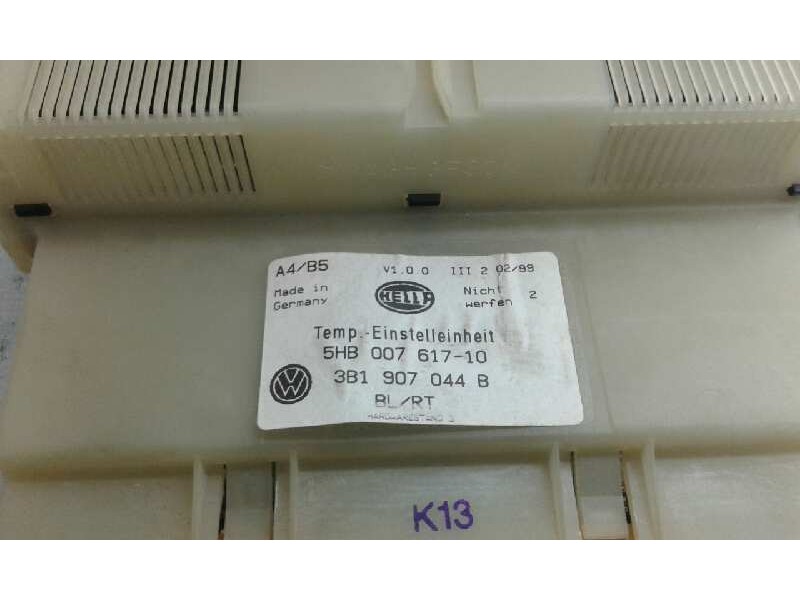 Recambio de mando climatizador para volkswagen golf iv berlina (1j1) 1.9 tdi referencia OEM IAM 5HB00761710 1000001923864 3B1907