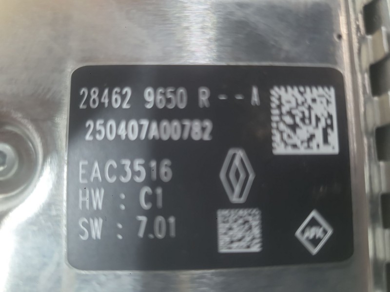Recambio de camara para dacia sandero iii 1.0 tce 90 eco-g referencia OEM IAM   