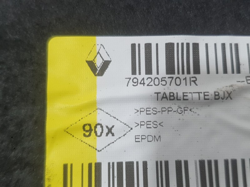 Recambio de bandeja trasera para dacia sandero iii 1.0 tce 90 eco-g referencia OEM IAM 794201228R  