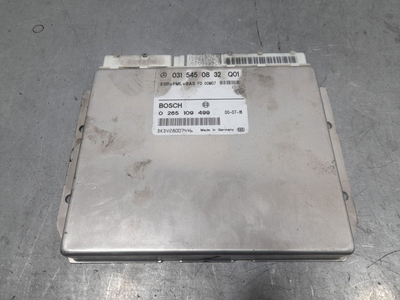 Recambio de centralita motor uce para mercedes-benz clase e (w210) berlina diesel 320 cdi (210.026) referencia OEM IAM 031545083