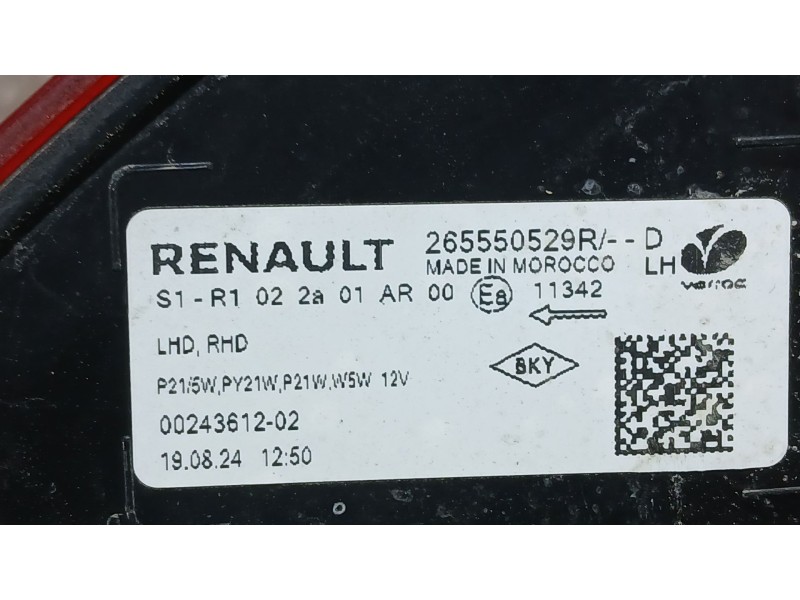 Recambio de piloto trasero izquierdo para dacia sandero iii 1.0 tce 90 eco-g referencia OEM IAM   