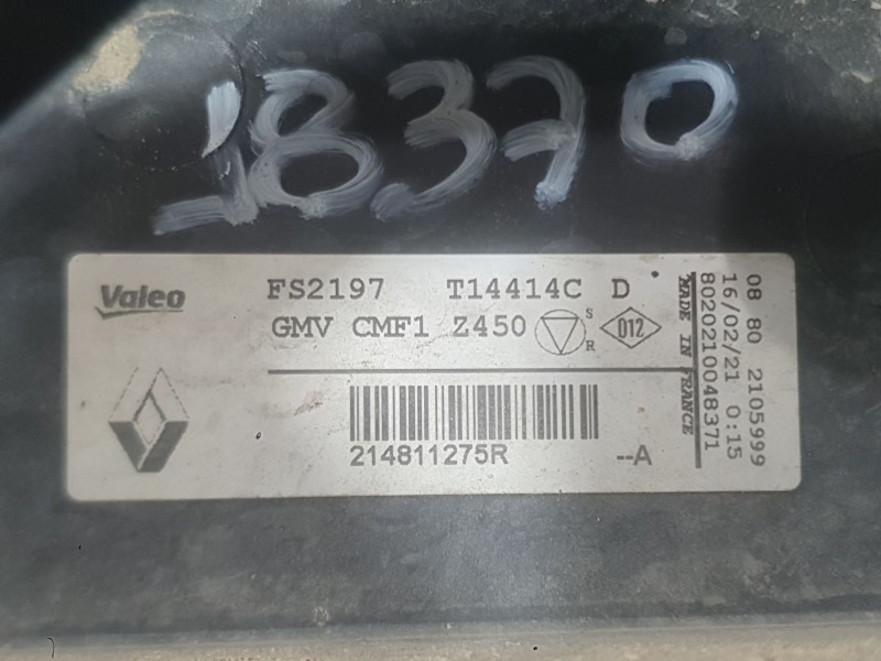 Recambio de electroventilador para renault kangoo express (fw0/1_) 1.5 dci 90 (fw0g, fw05, fw08, fw11) referencia OEM IAM 214811