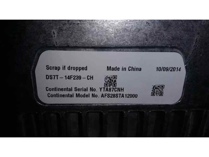 Recambio de sistema navegacion gps para ford mondeo turn. titanium referencia OEM IAM DS7T14F239CH  CON RADIO CD