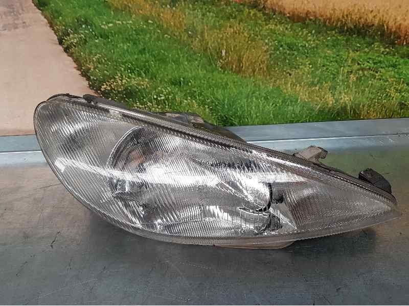Recambio de faro derecho para peugeot 206 berlina xr referencia OEM IAM 89002770 087274 VALEO