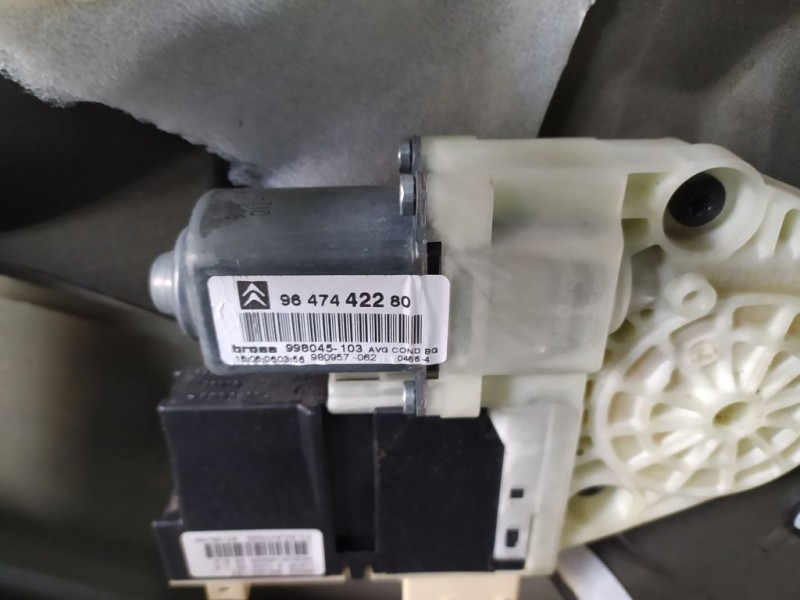 Recambio de elevalunas delantero izquierdo para citroën c4 coupe collection referencia OEM IAM 9647442280  ELECTRICO