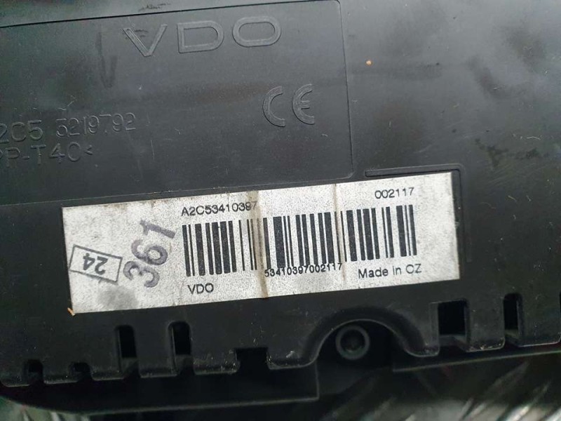 Recambio de cuadro instrumentos para volkswagen passat cc (357) básico referencia OEM IAM 3C8920870J A2C53410397 VDO