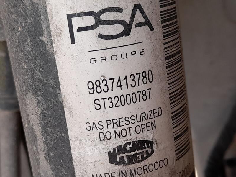 Recambio de amortiguador delantero izquierdo para opel corsa f (p2jo) 1.2 (68) referencia OEM IAM 9837413780  