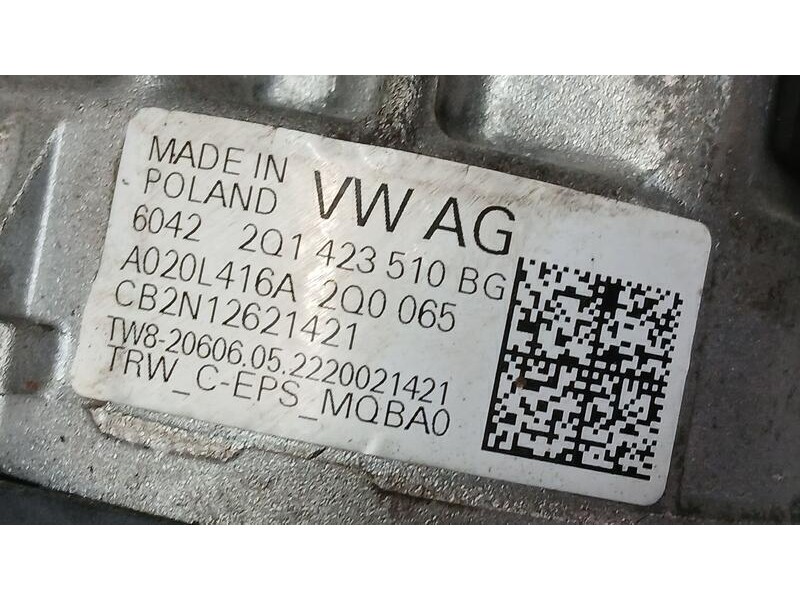 Recambio de columna direccion para skoda octavia iii combi (5e5, 5e6) 1.5 tsi g-tec referencia OEM IAM 2Q1423510BG TRW A20L416A