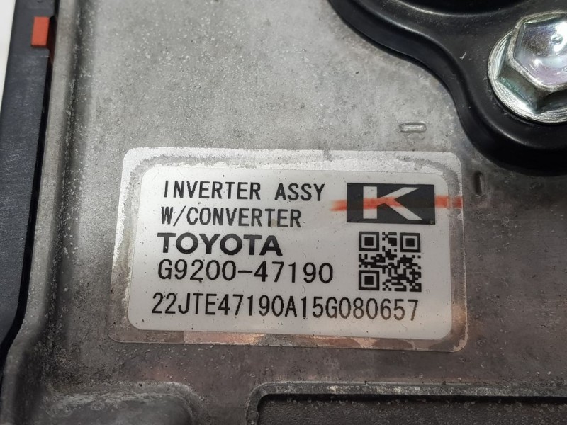 Recambio de bateria para toyota auris hybrid active referencia OEM IAM G920047190  CONVERTIDOR