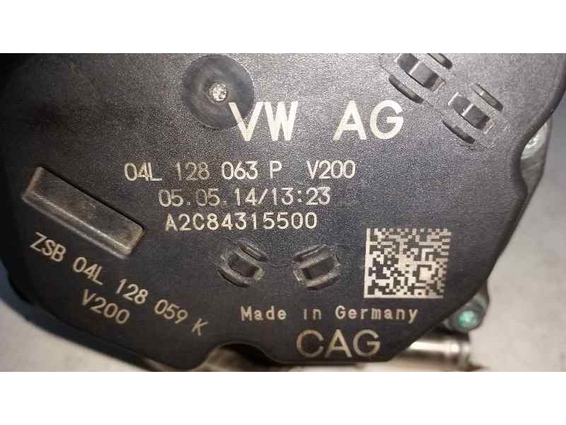 Recambio de caja mariposa para seat leon (5f1) 1.6 tdi referencia OEM IAM A2C84315500 04L128059K CONTINENTAL